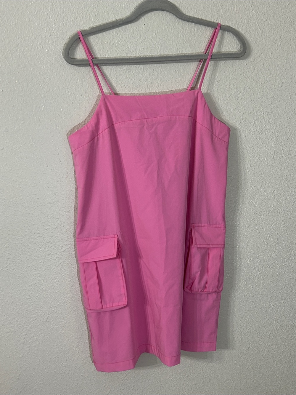 Rodéo Pink Cargo Y2K Slip Mini Dress Size M